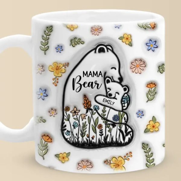 A Child Is Closer To Life Than You Are - Family Personalized Custom 3D Inflated Effect Printed Mug - Mother's Day, Gift For Mom, Grandma