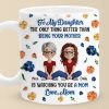 A Daughter Is A Miracle In Disguise - Family Personalized Custom 3D Inflated Effect Printed Mug - Mother's Day, Gift For Mom, Daughter
