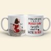 A Day With You Is A Perfect Day, Personalized Mug, Gifts For Couple