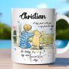 A Day with You is My Favorite Personalized Mug, Pooh Bear's Sentimental Quote with Custom Name A Day with You is My Favorite Personalized Mug, Pooh Bear's Sentimental Quote with Custom Name