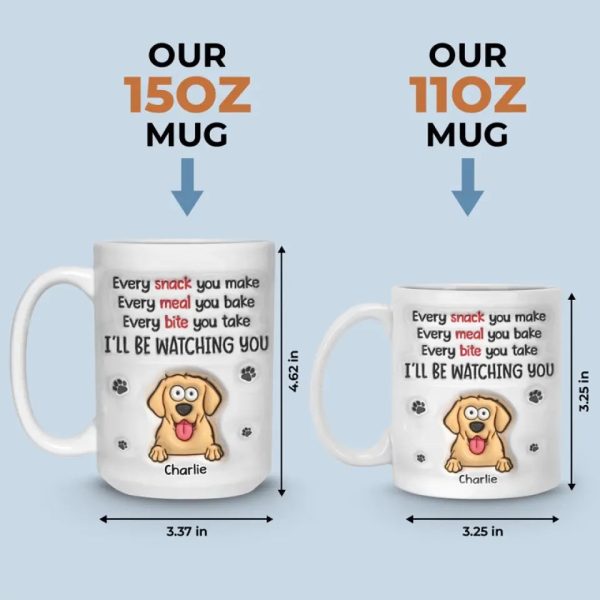 A Dog Will Teach You Unconditional Love - Dog Personalized Custom 3D Inflated Effect Printed Mug - Gift For Pet Owners, Pet Lovers A Dog Will Teach You Unconditional Love - Dog Personalized Custom 3D Inflated Effect Printed Mug - Gift For Pet Owners, Pet Lovers