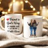 A Friend Is God's Way Besties Best Friend Gift Cup, Friendship Personalized Mug A Friend Is God's Way Besties Best Friend Gift Cup, Friendship Personalized Mug