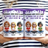 A Friend Is God's Way Of Making Sure We Never Walk Alone 3D Effect - Personalized White Edge-to-Edge Mug A Friend Is God's Way Of Making Sure We Never Walk Alone 3D Effect - Personalized White Edge-to-Edge Mug