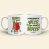 A Friend With Weed Is A Friend Indeed Personalized Bestie Mug Gift For Friends A Friend With Weed Is A Friend Indeed Personalized Bestie Mug Gift For Friends