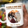 A Girl And Her Dog Unbreakable Bond Coffee Mug - Personalized Custom Coffee Mug - PET088_MG A Girl And Her Dog Unbreakable Bond Coffee Mug - Personalized Custom Coffee Mug - PET088_MG
