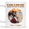 A Girl And Her Dog Unbreakable Bond Coffee Mug - Personalized Custom Coffee Mug - PET088_MG A Girl And Her Dog Unbreakable Bond Coffee Mug - Personalized Custom Coffee Mug - PET088_MG