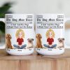 A Girl And Her Dogs Cats A Bond That Can't Be Broken Newspaper Themed - Custom Gift For Pet Mom Dad - Personalized Mug A Girl And Her Dogs Cats A Bond That Can't Be Broken Newspaper Themed - Custom Gift For Pet Mom Dad - Personalized Mug