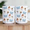 A Girl & Her Dog A Bond That Can't Be Broken - Cute Cartoon Face Version - Personalized Mug A Girl & Her Dog A Bond That Can't Be Broken - Cute Cartoon Face Version - Personalized Mug