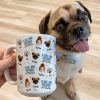 A Girl & Her Dog A Bond That Can't Be Broken - Cute Cartoon Face Version - Personalized Mug A Girl & Her Dog A Bond That Can't Be Broken - Cute Cartoon Face Version - Personalized Mug