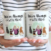 A Girl Her Dog A Bond That Can't Be Broken Dog Mom Dog Dad - Personalized Mug A Girl Her Dog A Bond That Can't Be Broken Dog Mom Dog Dad - Personalized Mug