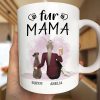 A Girl Her Dog A Bond That Can't Be Broken Dog Mom Dog Dad - Personalized Mug A Girl Her Dog A Bond That Can't Be Broken Dog Mom Dog Dad - Personalized Mug