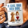 A Girl & Her Dogs Has Unbreakable Bond - Personalized Mug - Gift For Daughter A Girl & Her Dogs Has Unbreakable Bond - Personalized Mug - Gift For Daughter