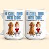 A Girl & Her Dogs Has Unbreakable Bond - Personalized Mug - Gift For Daughter A Girl & Her Dogs Has Unbreakable Bond - Personalized Mug - Gift For Daughter