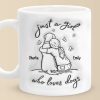 A Girl Loves Dogs - Dog Personalized Custom 3D Inflated Effect Printed Mug - Gift For Pet Owners, Pet Lovers