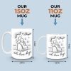 A Girl Loves Dogs - Dog Personalized Custom 3D Inflated Effect Printed Mug - Gift For Pet Owners, Pet Lovers