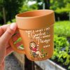 A Girl Who Loves Gardening - Personalized Plant Pot Ceramic Mug A Girl Who Loves Gardening - Personalized Plant Pot Ceramic Mug