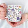 A Grandmother Always Has Time For You - Family Personalized Custom 3D Inflated Effect Printed Mug - Gift For Mom, Grandma