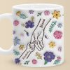 A Grandmother Always Has Time For You - Family Personalized Custom 3D Inflated Effect Printed Mug - Gift For Mom, Grandma