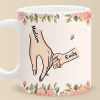A Grandmother's Love Is Forever And Always - Family Personalized Custom Mug - Gift For Mom, Grandma A Grandmother's Love Is Forever And Always - Family Personalized Custom Mug - Gift For Mom, Grandma