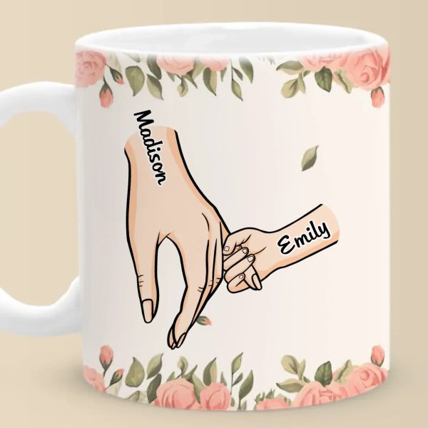 A Grandmother's Love Is Forever And Always - Family Personalized Custom Mug - Gift For Mom, Grandma A Grandmother's Love Is Forever And Always - Family Personalized Custom Mug - Gift For Mom, Grandma