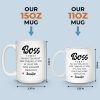 A Great Boss Creates Great Teams - Coworker Personalized Custom Mug - Christmas Gift For Coworkers, Work Friends, Colleagues A Great Boss Creates Great Teams - Coworker Personalized Custom Mug - Christmas Gift For Coworkers, Work Friends, Colleagues