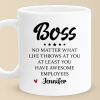 A Great Boss Creates Great Teams - Coworker Personalized Custom Mug - Christmas Gift For Coworkers, Work Friends, Colleagues A Great Boss Creates Great Teams - Coworker Personalized Custom Mug - Christmas Gift For Coworkers, Work Friends, Colleagues