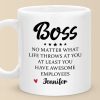 A Great Boss Creates Great Teams - Coworker Personalized Custom Mug - Christmas Gift For Coworkers, Work Friends, Colleagues A Great Boss Creates Great Teams - Coworker Personalized Custom Mug - Christmas Gift For Coworkers, Work Friends, Colleagues