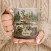 A Hunter's Passion With Deer And Rifle - Personalized Custom Coffee Mug - HTG010_MG A Hunter's Passion With Deer And Rifle - Personalized Custom Coffee Mug - HTG010_MG