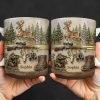 A Hunter's Passion With Deer And Rifle - Personalized Custom Coffee Mug - HTG010_MG A Hunter's Passion With Deer And Rifle - Personalized Custom Coffee Mug - HTG010_MG