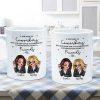 A Job Made Us Coworkers Personalized Mug, Funny Christmas Gift For Colleagues, Work Besties A Job Made Us Coworkers Personalized Mug, Funny Christmas Gift For Colleagues, Work Besties