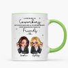 A Job Made Us Coworkers Personalized Mug, Funny Christmas Gift For Colleagues, Work Besties A Job Made Us Coworkers Personalized Mug, Funny Christmas Gift For Colleagues, Work Besties