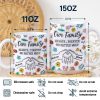 A Little Bit Of Crazy Family - 3D Inflated Effect Printed Mug, Personalized White Edge-to-Edge Mug A Little Bit Of Crazy Family - 3D Inflated Effect Printed Mug, Personalized White Edge-to-Edge Mug