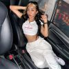A Little Bit Spoiled White Graphic Crop Top A Little Bit Spoiled White Graphic Crop Top
