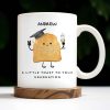 A Little Toast To Your Graduation Toast With Mortarboard - Personalized Custom Coffee Mug - GRAD002_MG A Little Toast To Your Graduation Toast With Mortarboard - Personalized Custom Coffee Mug - GRAD002_MG