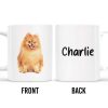 A Loyal Companion Forever By Your Side Mug - Personalized Custom Coffee Mug - PET097_MG