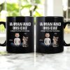 A Man And His Dog Cat - A Bond Can't Be Broken - Personalized Mug A Man And His Dog Cat - A Bond Can't Be Broken - Personalized Mug