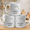 A Mom Is A Daughter's First Friend - Family Personalized Custom 3D Inflated Effect Printed Mug - Gift For Mom, Daughter A Mom Is A Daughter's First Friend - Family Personalized Custom 3D Inflated Effect Printed Mug - Gift For Mom, Daughter