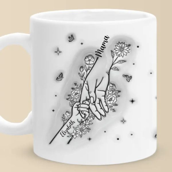 A Mother Always Has To Think Twice - Family Personalized Custom 3D Inflated Effect Printed Mug - Mother's Day, Gift For Mom, Grandma A Mother Always Has To Think Twice - Family Personalized Custom 3D Inflated Effect Printed Mug - Mother's Day, Gift For Mom, Grandma