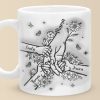A Mother Always Has To Think Twice - Family Personalized Custom 3D Inflated Effect Printed Mug - Mother's Day, Gift For Mom, Grandma A Mother Always Has To Think Twice - Family Personalized Custom 3D Inflated Effect Printed Mug - Mother's Day, Gift For Mom, Grandma