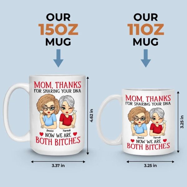 A Mother Is The Truest Friend We Have - Family Personalized Custom Mug - Gift For Mom, Daughter A Mother Is The Truest Friend We Have - Family Personalized Custom Mug - Gift For Mom, Daughter