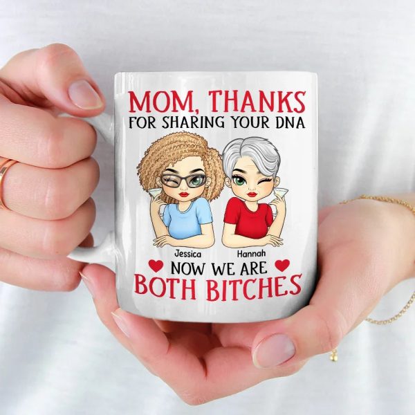 A Mother Is The Truest Friend We Have - Family Personalized Custom Mug - Gift For Mom, Daughter A Mother Is The Truest Friend We Have - Family Personalized Custom Mug - Gift For Mom, Daughter
