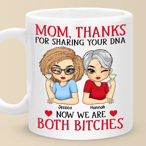 A Mother Is The Truest Friend We Have - Family Personalized Custom Mug - Gift For Mom, Daughter A Mother Is The Truest Friend We Have - Family Personalized Custom Mug - Gift For Mom, Daughter