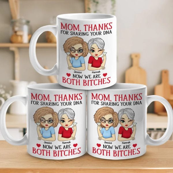 A Mother Is The Truest Friend We Have - Family Personalized Custom Mug - Gift For Mom, Daughter A Mother Is The Truest Friend We Have - Family Personalized Custom Mug - Gift For Mom, Daughter
