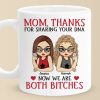 A Mother Is The Truest Friend We Have - Family Personalized Custom Mug - Gift For Mom, Daughter A Mother Is The Truest Friend We Have - Family Personalized Custom Mug - Gift For Mom, Daughter
