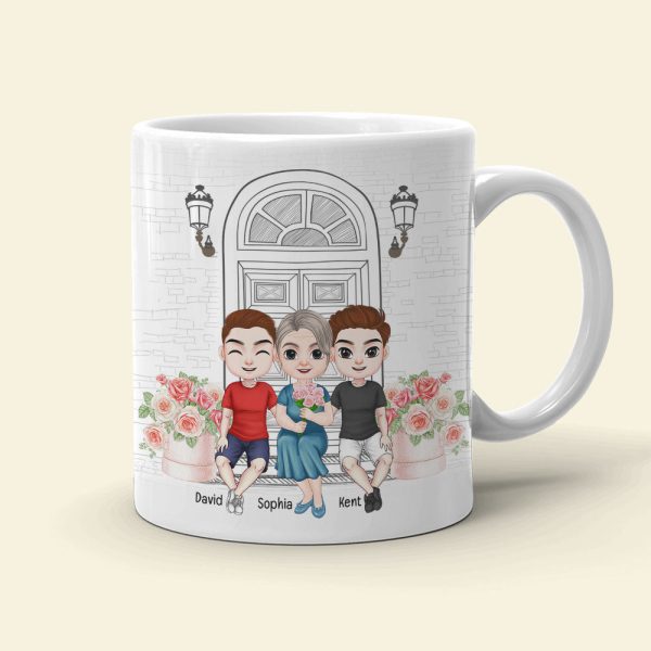 A Mother With All Sons Will Be Surrounded By Handsome Men-Personalized Coffee Mug- Gift For Mom- Gift For Son- Mom Coffee Mug A Mother With All Sons Will Be Surrounded By Handsome Men-Personalized Coffee Mug- Gift For Mom- Gift For Son- Mom Coffee Mug