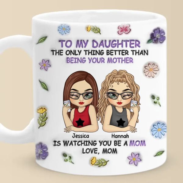 A Mother's Love Is The Purest Form Of Magic - Family Personalized Custom 3D Inflated Effect Printed Mug - Gift For Mom, Daughter A Mother's Love Is The Purest Form Of Magic - Family Personalized Custom 3D Inflated Effect Printed Mug - Gift For Mom, Daughter