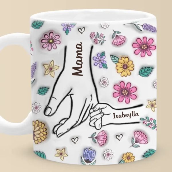 A Mother's Love Knows No Bounds - Family Personalized Custom 3D Inflated Effect Printed Mug - Christmas Gift For Mom, Grandma A Mother's Love Knows No Bounds - Family Personalized Custom 3D Inflated Effect Printed Mug - Christmas Gift For Mom, Grandma