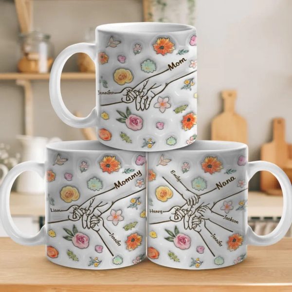 A Nana Is Someone Who's Dear In Every Way - Family Personalized Custom 3D Inflated Effect Printed Mug - Mother's Day, Gift For Mom, Grandma A Nana Is Someone Who's Dear In Every Way - Family Personalized Custom 3D Inflated Effect Printed Mug - Mother's Day, Gift For Mom, Grandma