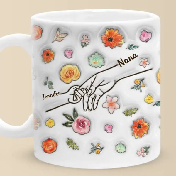 A Nana Is Someone Who's Dear In Every Way - Family Personalized Custom 3D Inflated Effect Printed Mug - Mother's Day, Gift For Mom, Grandma A Nana Is Someone Who's Dear In Every Way - Family Personalized Custom 3D Inflated Effect Printed Mug - Mother's Day, Gift For Mom, Grandma