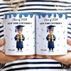 A New Chapter Begins Glitter Border - Personalized White Edge-to-Edge Mug A New Chapter Begins Glitter Border - Personalized White Edge-to-Edge Mug